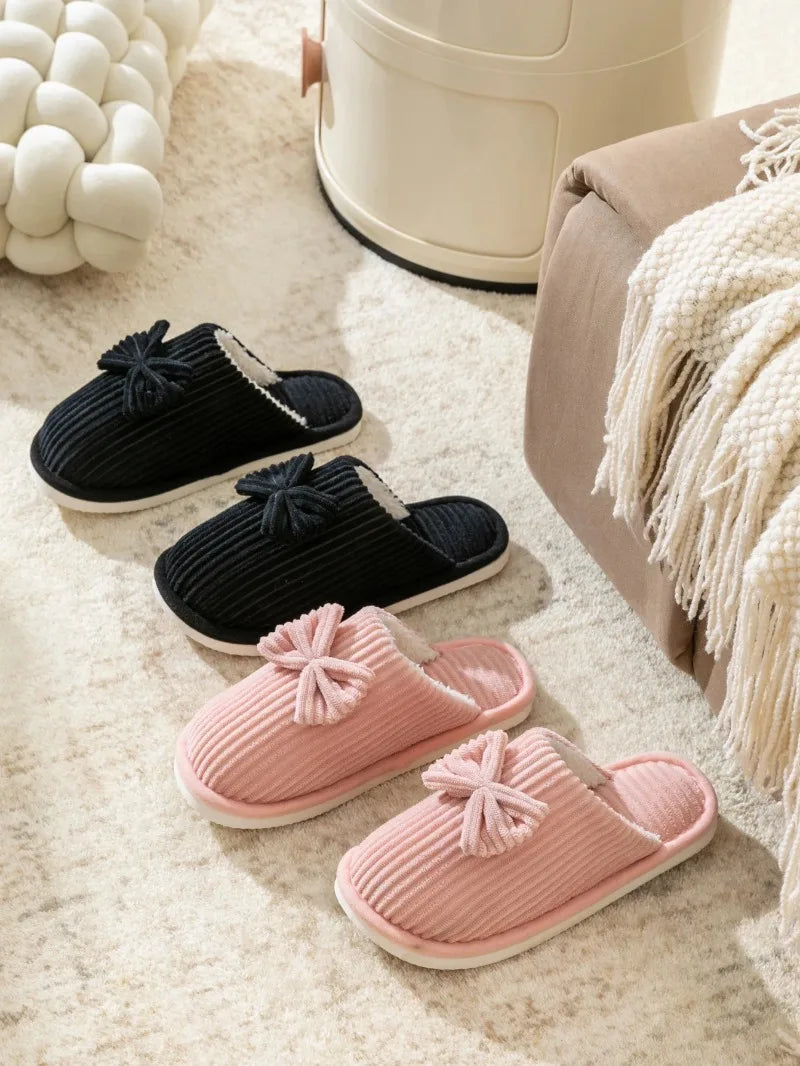 Bow Slippers